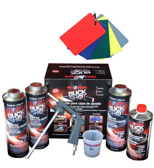 Pro Form Tintable Buck Shot Truck Bed Protective Coating 3.5L Kit