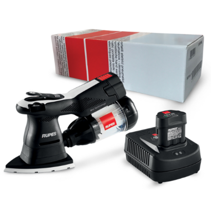 RUPES Bigfoot Delta Orbital IBRID Sander With 2 Batteries And Charger