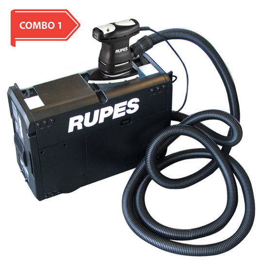 RUPES Portable Dust Extraction Combo RUSV10E and RULS71T COMBO 1