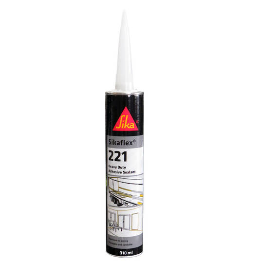 SikaFlex 221 Multi-Purpose One Component Polyurethane Sealant Adhesive 310ml