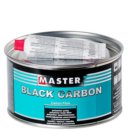 Troton Master Black Carbon Polyester Putty  1 Litre