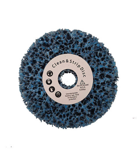 100mm Clean & Strip Disc Blue