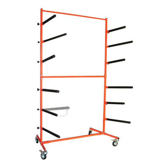 Deluxe Single Sided Floor Bumper Stand