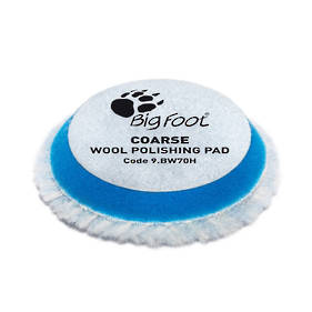RUPES BigFoot 50/65mm Wool Polishing Pads Coarse Pack of 4