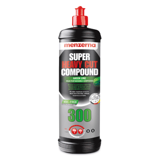 Menzerna Super Heavy Cut Compound 300 Green Line 1 Litre