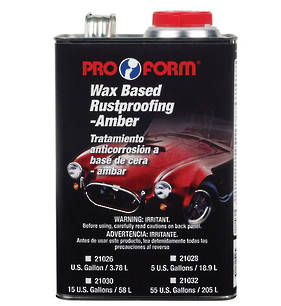 Pro Form Wax Based Permanent Rustproofing 3.78L