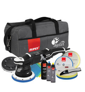 RUPES BigFoot Mille LK 900E Gear Driven Dual Action Polisher Deluxe Kit