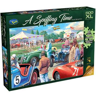 Holdson Puzzle A Spiffing Time Classic Racing Cars (500pc)