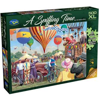 Holdson Puzzle A Spiffing Time Hot Air Balloon Rally (500pc)