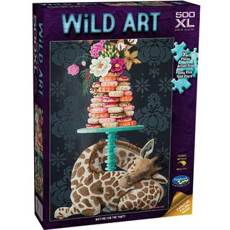 Holdson Puzzle Wild Art Waiting for the Party (500XL)