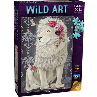 Holdson Puzzle Wild Art White Lion (500XL)