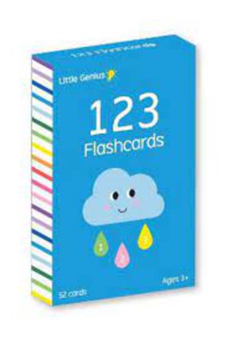 Little Genius 123 Flashcards