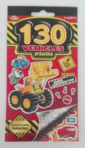130 Vehicle Stickers