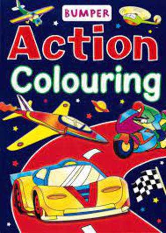 Bumper Action Colouring
