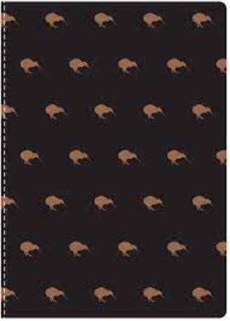 Antics- Kiwi Notebook A5 Brown