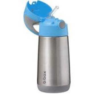 B.Box Insulated Drink Bottle Blue Slate 350ml