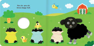 Baa Baa Black Sheep Finger Puppet Book