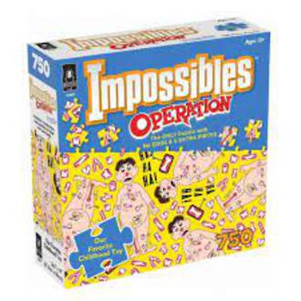  BePuzzled Impossibles 750pc - Hasbro Operation