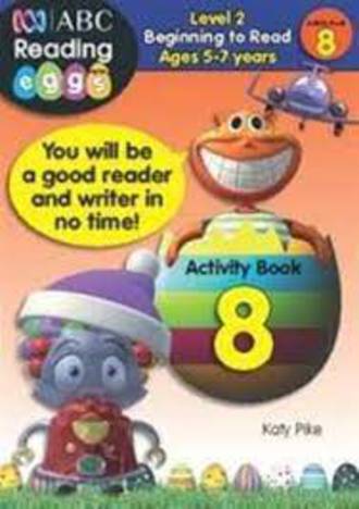ABC Reading Eggs Level 2 Begining To Read Activity Book 8 5-7yrs
