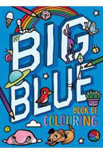 Big Blue Book Of Colouring
