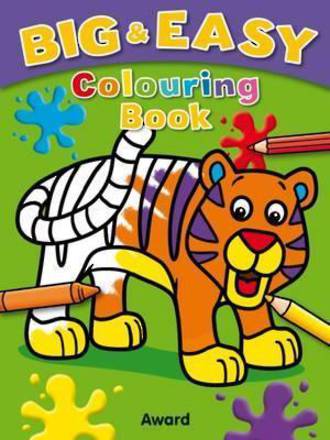 Big and Easy Colouring Book Tiger