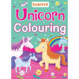 Bumper Unicorn Colouring