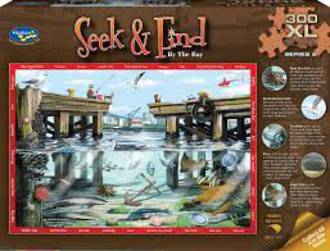 Seek & Find By The Bay Puzzle (300XL)