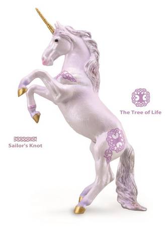 CollectA Pink Unicorn Foal Rearing 88855