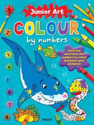Junior Art Colour by Numbers Shark