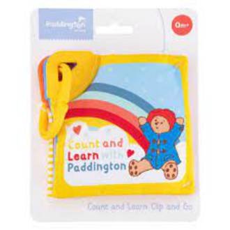 Count And Learn With Paddington Clip And Go Cloth Book
