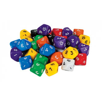 10 Sided Dice 1-10