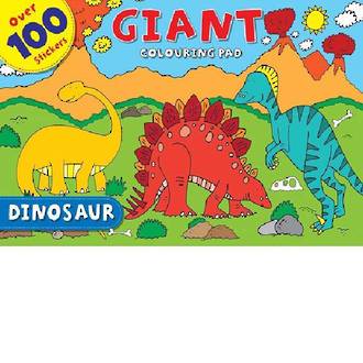 Dinosaur Giant Colouring Pad