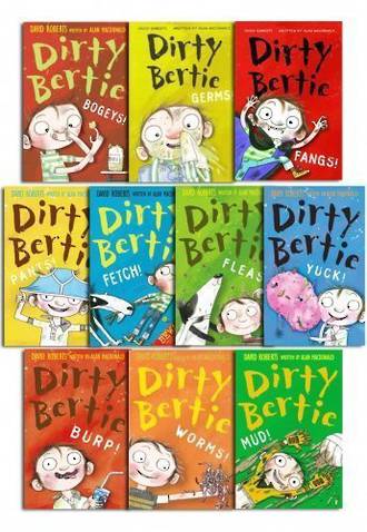 Dirty Bertie Boxed Book Set - 10 Titles