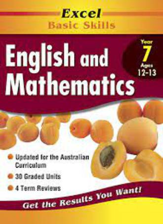Excel Basic Skills English And Mathematics Yr7 Age 12-13