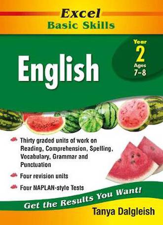 Excel Basic Skills English Year 2 Age 7-8