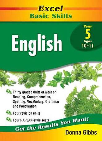 Excel Basic Skills English Year 5 Age 10-11