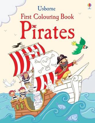 Usborne First Colouring Book Pirates