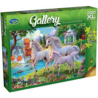 Gallery Unicorns at the Waterfall 300 XL