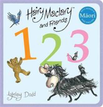 Hairy Maclary and Friends 123 in Maori and English (board book)