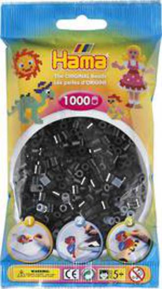 Hama Beads 1000 Black H207-18