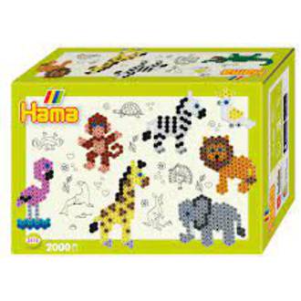 Hama Beads 2000 Midi Gift Box Zoo Animals
