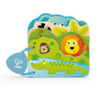 Hape Baby's Wild Animal  Book