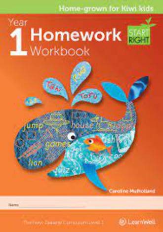 Start Right Year 1 Homework Workbook