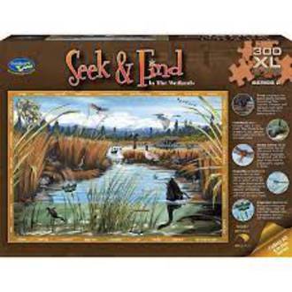 Seek & Find In The Wetlands Puzzle (300XL)