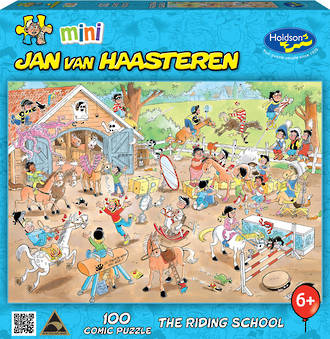Jan van HaasterenMini Puzzle The Riding School 100pc