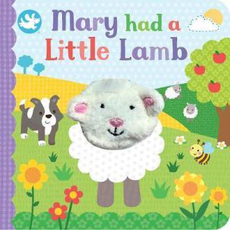 Mary Had a Little Lamb Board Book With Finger Puppet