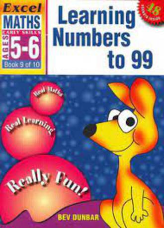 Excel Early Skills Maths Learning Numbers To 99 Age 5-6
