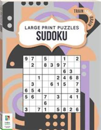 Large Print Puzzles Sudoku Train Your Brain