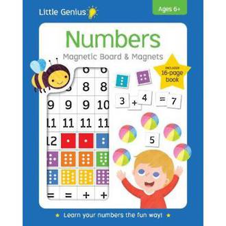 Little Genius Numbers Magnetic Board And Magnets