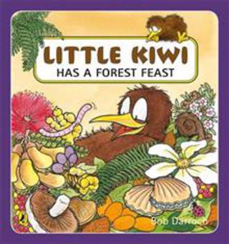 Little Kiwi Has a Forest Feast
